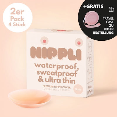 Pack Double Nippelcover Couleur NUDE (2 Paires) 4 Pièces