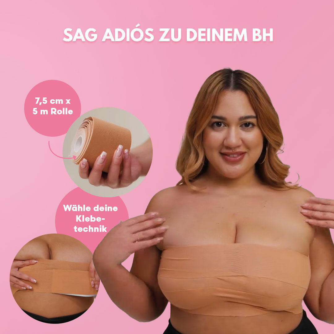 Fita de peito Shape Up NUDE