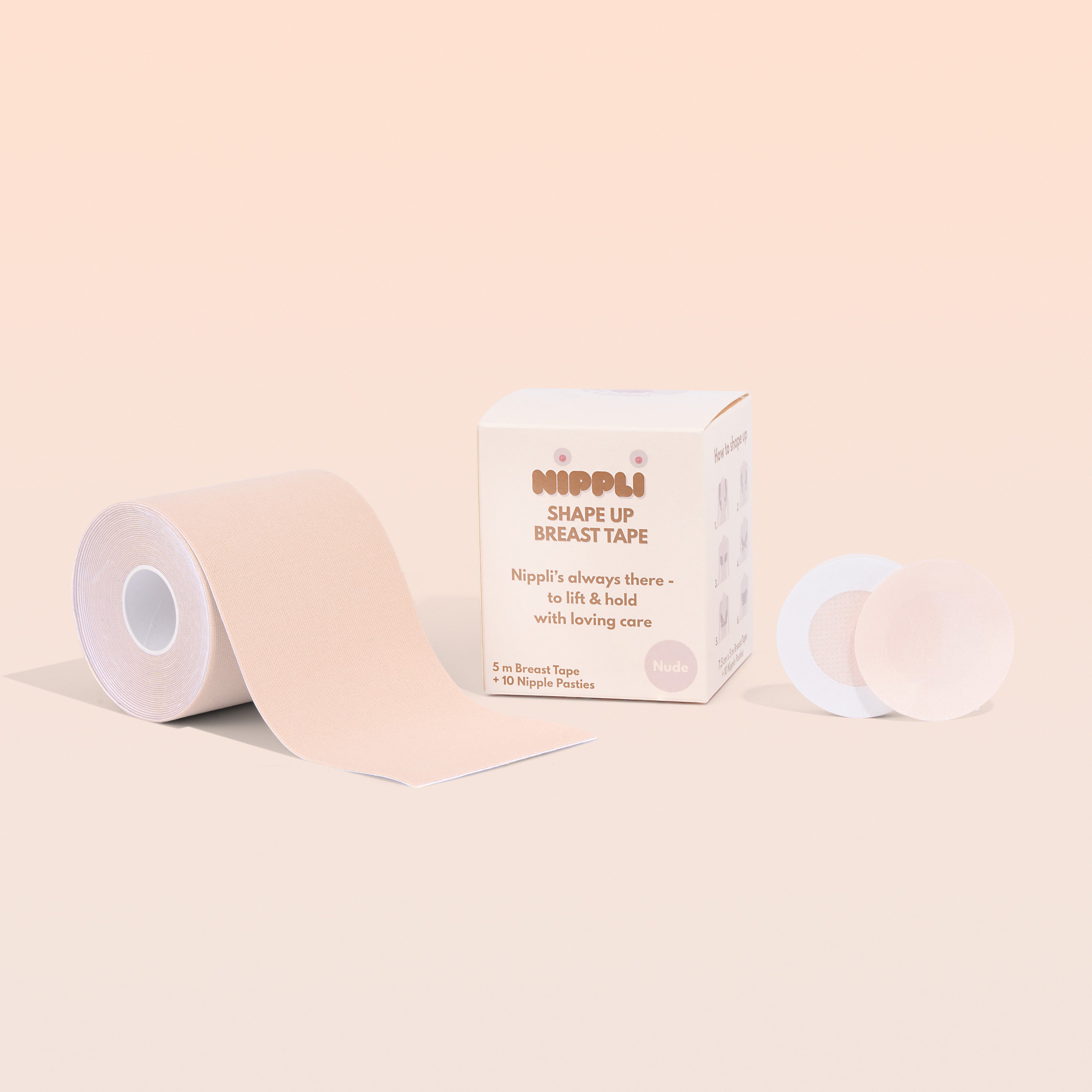 Fita de peito Shape Up NUDE