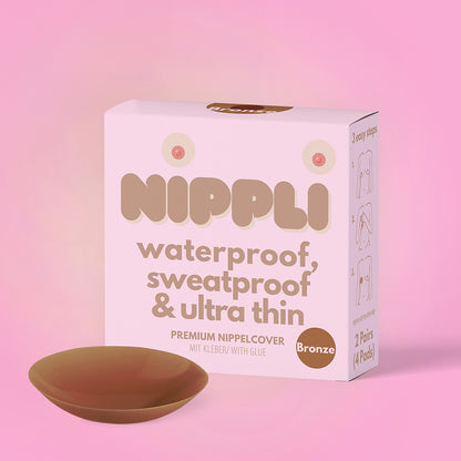 Doppel Pack Nippelcover COLOR BRONZE (2 Paar) 4 St.