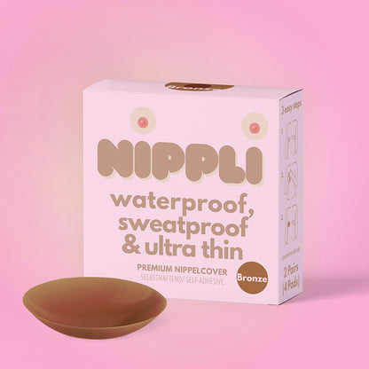 Doppel Pack Nippelcover COLOR BRONZE (2 Paar) 4 St.