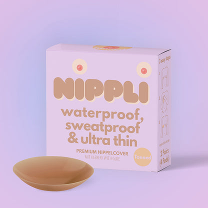 Doppel Pack Nippelcover COLOR TANNED (2 Paar) 4 St.