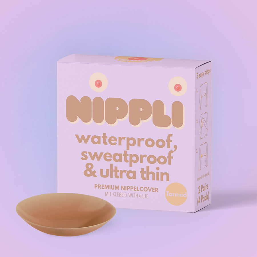 Doppel Pack Nippelcover COLOR TANNED (2 Paar) 4 St.