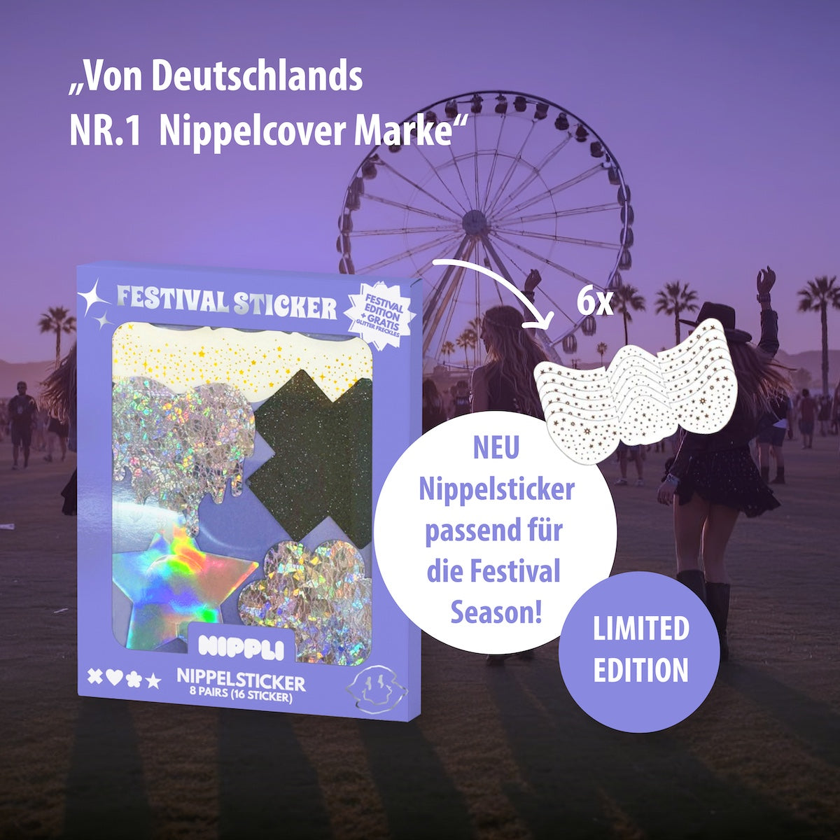 Festival Nippelcover